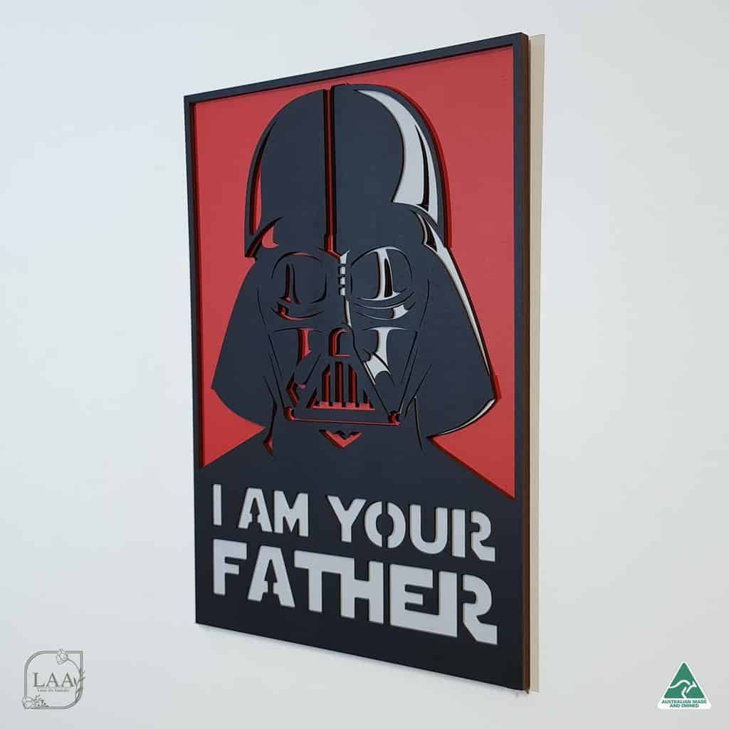 Darth Vader | Laser Art Australia